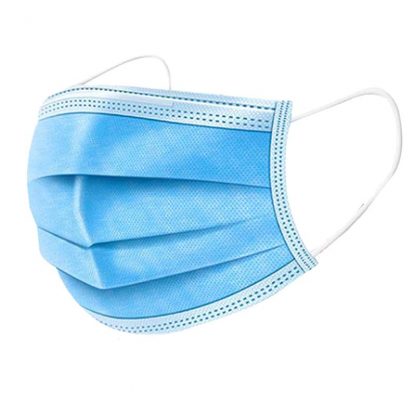 Protective Laboratory Disposal Face Mask 3-Ply Protection | Ear Loop | Fits most adults | Boxes of 50 or 100 Pieces